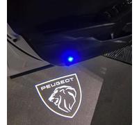 XRDSF 2 Pièces Lumière Porte Voiture Projecteur D'Éclairage Porte pour Peugeot Expert 2016-2025 2026, Projecteurs de Logo pour Portière de Voiture Accessoires