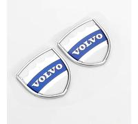 XRDSF 2 Pièces Voiture Logo Emblème Badge Autocollants pour Volvo C30 2010-2013, Décoration de Voiture pour Coffre Côté Arrière Porte de Voiture,Blue-1
