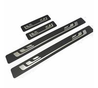 XRDSF 4Pcs Accessoires de Protection de Plaques de Seuil de Porte de Voiture en Acier Inoxydable pour Lynk&Co 01 05 09 02 Lynk Co 03 EM-F 06, Bande Décorative Anti-Usure de Seuil,Carbon Fiber