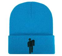 XRDSS Bonnet d'hiver unisexe brodé hip-hop chaud tricoté - Bleu - Taille Unique