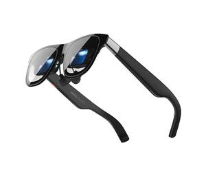 XREAL One Pro AR Lunettes, Réalité Augmentée Puce X1,3D Mode,3DoF Natives XR Glasses, Optique X-Prism 57° FOV, Écran HD 171" 120Hz, pour iPhone17/16/15 SteamDeck ROG Mac PC Android iOS, L(IPD66-75mm)