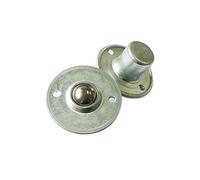 XRKJKQIDG roulettes à Billes universelles Amortissement par Ressort CY-19TB CY-25TB Roulements œil de bétail universels Compression for convoyeur industrielles(CY25b(Nylon Ball))