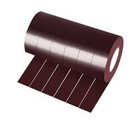 Xrkuu Lot de 6 rouleaux de ruban adhésif électrique marron 18 mm x 10 m en PVC étanche et puissant pour projets de fils, isolation et réparation de fils cassés