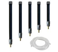 XRMXF Barre d'aération pour Bassin à carpes koï, bulleur Nano Auto-noyant, diffuseur d'air pour aération et oxygénation du Bassin de Jardin (35cm)