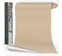 Xroam Simili Cuir Autocollant, 40x100 cm Beige, Patch de Réparation en Cuir Auto-adhésif, Reparation Autocollant Cuir Patch Rénovation pour Canapés, Sièges de Voiture, Chaises