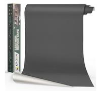 Xroam Simili Cuir Autocollant, 40x100 cm Gris Foncé, Patch de Réparation en Cuir Auto-adhésif, Reparation Autocollant Cuir Patch Rénovation pour Canapés, Sièges de Voiture, Chaises