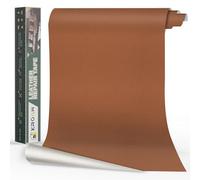 Xroam Simili Cuir Autocollant, 40x200 cm Brun Clair, Patch de Réparation en Cuir Auto-adhésif, Reparation Autocollant Cuir Patch Rénovation pour Canapés, Sièges de Voiture, Chaises