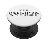XRP Ripple Millionaire in The Making Funny Ripple Crypto PopSockets PopGrip Adhésif