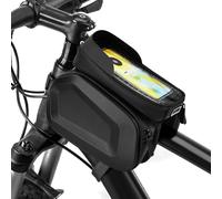 XRPRPX Sacoche de Cadre Velo Étanche Sac Cadre Vélo Téléphone Support de Téléphone Bicyclette Sacoche Vélo VTT Imperméable avec Écran Tactile en TPU pour Téléphones Mobiles jusqu'à 7''