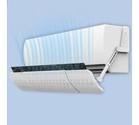 XRRJFYH Déflecteur de Vent pour Climatiseur, Empêcher le Soufflage Direct, Climatiseur Split Mobile Déflecteur, Déflecteur Climatisation (Color : With activated carbon cotton)