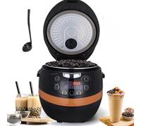 XRSMOU Cuiseur Boba Commercial 6L / 8L,Pot Chauffe-Perles Automatique,Panneau De Commande Intelligent,pour Restaurant,Magasins De Desserts (1350W)