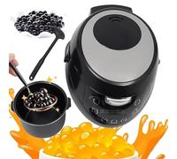 XRSMOU Cuiseur Boba Commercial,Cuiseur Automatique De Perles De Table,Écran Tactile Intelligent,pour Pudding,Sagou,Boules De Taro (6l)