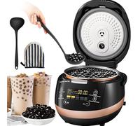 XRSMOU Machine Commerciale Boba Maker, Écran Tactile, Doublure Antiadhésive, Grande Capacité, pour Les Magasins De Thé Au Lait, Les Magasins De Desserts