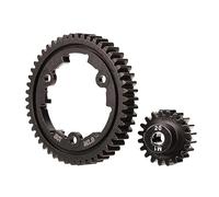 Traxxas 6450 Couronne 50T Module 1 Traitée Et Pignon 20T Trou 5mm