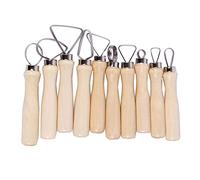 Xrten 10 Pièces Outils de Sculpture pour Travail de L'argile, Outils de Sculpture Argile pour Artistes Débutants Professionnels
