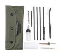 Xrten 12 en 1 kit Outils Brosses de Nettoyage, Multifonction Sac de Transport pour Pistolet Fusil 22LR, 223, 257, 5.56mm