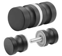 Xrten 2 Pièces de Boutons INOX de Porte de Douche, Coulissante Poignées de Porte de Douche, pour Salle de Bain Cuisine Maison Bureau Hôtel