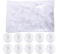 Xrten 200pcs Protecteurs D'oreille Jetables Claire, Plastique Transparent Étanche Protection Oreille, Jetable Protege Oreille Claire Imperméables