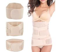 Xrten 3 en 1 Ceinture Maternité après la Naissance, Ceinture de Sudation Femme Sport Réglable, Ceinture Respirable Récupération