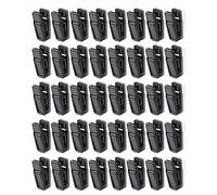 Xrten 40pcs Pinces à Linge Coupe-Vent, Petit Plastique Pinces à Linge, Solide Durables Antidérapantes Clips pour Vêtements