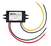 Xrten Convertisseur De Courant Continu, Convertisseur de Courant Alternatif 12V à 5V Module d'alimentation Abaisseur AC-DC, pour Le domaine Audio de la Voiture