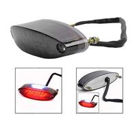 Xrten Feu Arrière Moto Plaque, Feu Stop LED Moto Frein de Lumière Imperméable à la Poussière