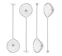 Xrten Lot de 4 Passoires à Fondue Acier inoxydable pour Cuisine