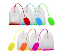 Xrten Lot de 6 infuseurs à thé en silicone réutilisables