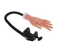 Xrten Main d'Entraînement en Silicone, Modèle de Pratique à Ongles pour Nail Art Manucure Faux Ongles et Présentation