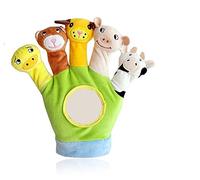 Xrten Marionnettes Enfants, Marionnettes à Main Bébé Bande Dessinée en Forme de Doigt Enfants Éducatifs Main Marionnettes Jouet