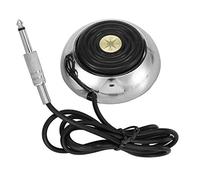 Xrten Pédale de Tatouage, Pédale de Pied de Tatouage Interrupteur à Pédale pour Machine à Tatouer Pédale Rond en Acier Inoxydable