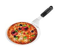 Xrten Pelle à Pizza Ronde en INOX, Outils de Cuisson pour Grill