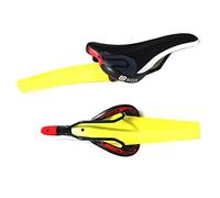 Xrten Regular Pliable Vélo Garde-Boue, Rear Guard Garde-Boue pour Selle Velo de Route VTT - Jaune