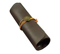 Xrten Sac Porte-Outils Couteaux Rouleau de Rangement en Cuir, pour Ciseau, Couteau de Chef, Outils