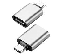 xruc 2 Pack Adaptateur USB C vers USB-A 3.2, 10Gbps Type C Mâle Auf 3.2 Female Adapter, Compatible avec 16 Pro Max iPad iMac MacBook Pro/Air Thunderbolt 4 3 Geräte