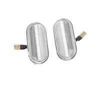 XRUKGUO Clignotants Latéraux Feu Clignotant Dynamique À LED Pour 350Z Z33 Pour Navara D40 Pour Cube Pour Pathfinder R51 Pour Qashqai J10(Dynamic Crystal)