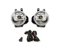 XRUKGUO Feu Antibrouillard Feux Antibrouillard Avant À LED Pour Toyota Pour VOXY R80 2018 2019 2020 2021 Garniture Chromée Faisceau De Câbles Calandre Phare Antibrouillard(Halogen fog wire)