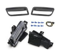 XRUKGUO Feu Antibrouillard Feux De Jour À LED Blancs Transparents Pour Chevrolet Pour Camaro ZL1 RS 1LT 2016 2017 2018 2019 Feux Antibrouillard DRL(Set)