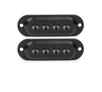 XRUKGUO Feu De Gabarit Latéral 2/4 LED Pour Camion, Clignotant, Remorque Pour Fourgonnette Camionnette, Bus, Bateau, Camping-car, 12V, 24V Feu Arrière Gauche/Droit