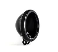 XRUKGUO Phares Avant Moto Phare Noir De Moto 5.75 "3/4 Pouces Boîtier Seau Support Garniture Coque Pour Dyna Pour Sportster Pour Iron XL 883