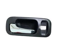 XRUKGUO Poignée Tirage Du Hayon Arrière Pour CRV 1997-2001 Pour Odyssey 1995-1998 1Pièce Poignée De Porte Intérieure Noir Chromé Avant Arrière LH/RH 72124S10A11ZA 72164S10A11ZA