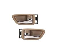 XRUKGUO Poignée Tirage Du Hayon Arrière Pour Toyota Pour Avalon 2000-2004 Pour Sequoia 2001-2007 Poignée De Porte Intérieure Gauche Et Droite Chromée Beige