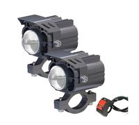 XRUKGUO Pour VULCAN 800 S 650 Pour Z650 1500 Pour Z900 ER6N ZX6R 2006 Phares Led Projecteurs Moto Antibrouillard Avec Spot Lumineux Moto Feux(2pieces and 1switch A)