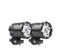 XRUKGUO Projecteur De Phare LED Universel Pour Moto 60W Lampe Auxiliaire Supplémentaire À Assembler Faro Avec Spot Lumineux Moto Feux