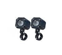 XRUKGUO Projecteur LED Pour Motos 60W Phare Auxiliaire Antibrouillard Pour Mini Blanc 6000K Jaune 3000K Lampe Conduite Faisceau Hi/Lo Avec Spot Lumineux Moto Feux(Only 2pcs Light A)