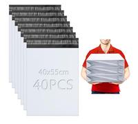 XRXYMQ 15.75 x 21.65 in(40x55 cm) Pochette Envoie Colis Vinted 40 Pièces Emballage Colis Vinted Enveloppe Plastique ExpeditionSac Sac Envoie pour Envoyer des Vêtements et des Livres