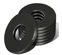XRXYMQ 150 Pcs Rondelles Metal M4x10 mm Rondelle Plate pour Vis et écrous Rondelle M4 pour Vis Tige Filetée Rondelles pour Réparations à Maison Rondelle pour Carrosserie