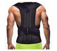 XS-5XL Ceinture Lombaire Grande Taille Correcteur De Posture Réglable pour Scoliose Corset pour Le Haut Et Le Bas du Dos pour Adultes Et Enfants Entraîneur De Posture De Soutien Lombaire(5XL)