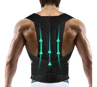 XS-5XL Correcteur De Posture Ajustable pour Clavicule, Taille Plus Ceinture De Soutien Lombaire pour Femmes Et Hommes Soulagement Et Amélioration De La Posture du Cou Et des Épaules(L)