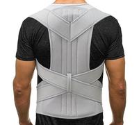 XS-5XL Grande Taille Corset Lombaire Complet Correcteur De Posture pour Hommes Et Femmes Redresseur D'épaule Réglable Étudiant Adolescent Correction De La Scoliose Et De La Bosse(Gray,M)